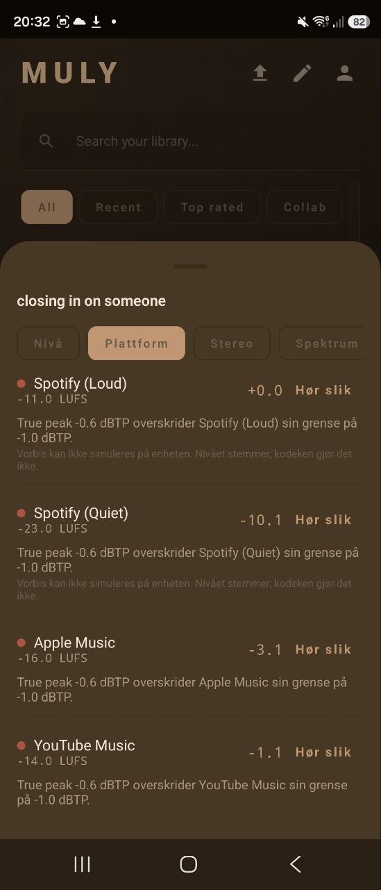 MULY skjermbilde 5